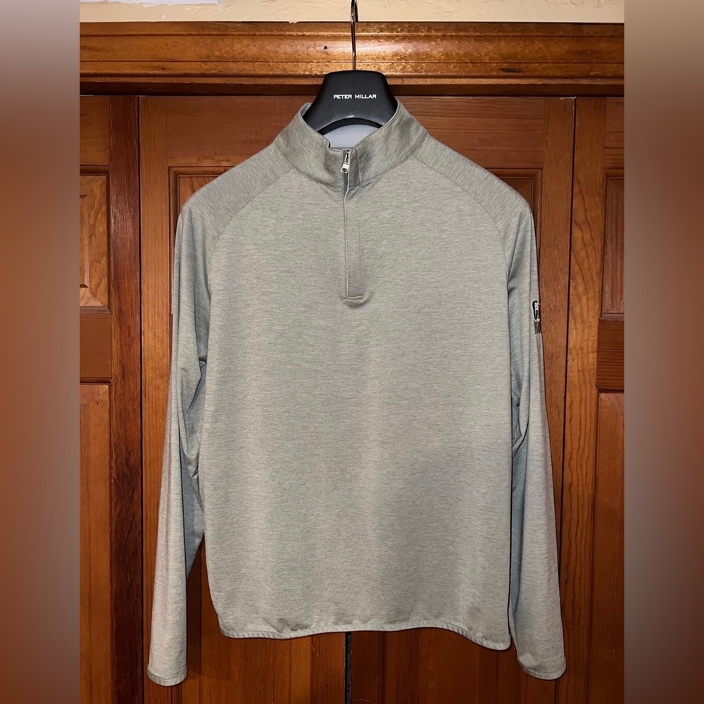 Peter Millar Crown Crafted Stealth Performance Quarter Zip